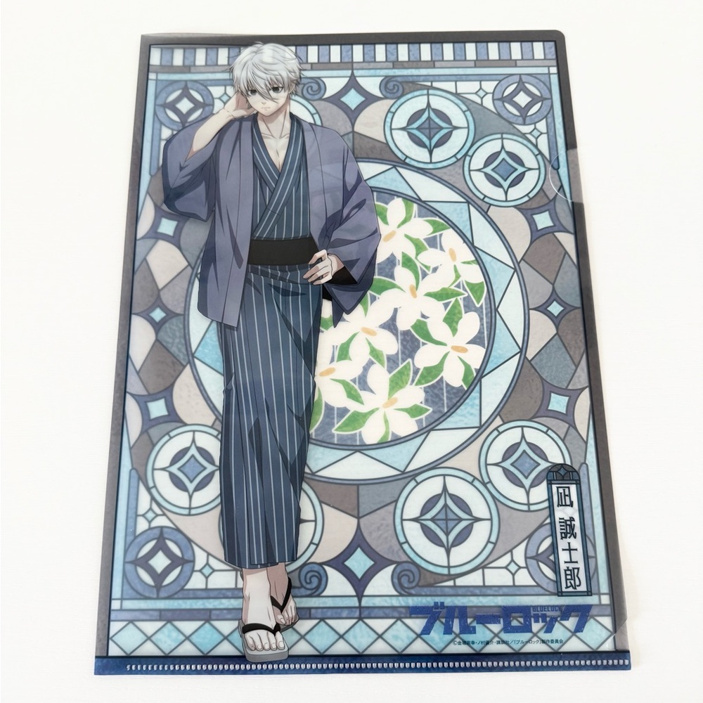 Nagi seishiro blue lock official collectible file folder